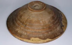 Pamono Vintage Handmade Clay Bowl or Plate, 1930s