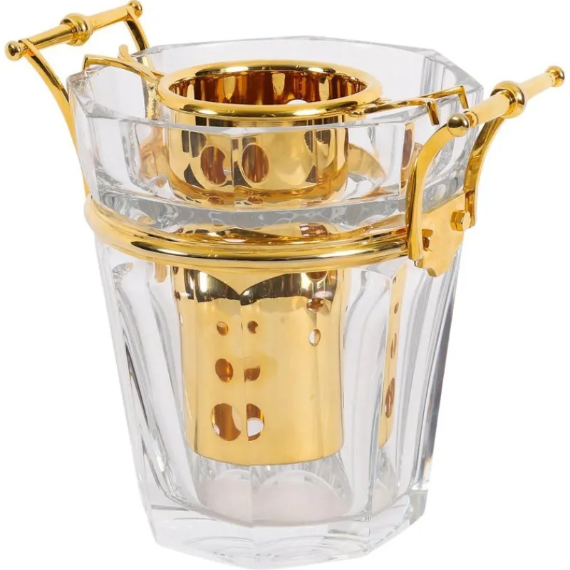 Pamono Vintage Harcourt Crystal Champagne Cooler, 1970s> Ice Buckets & Wine Coolers