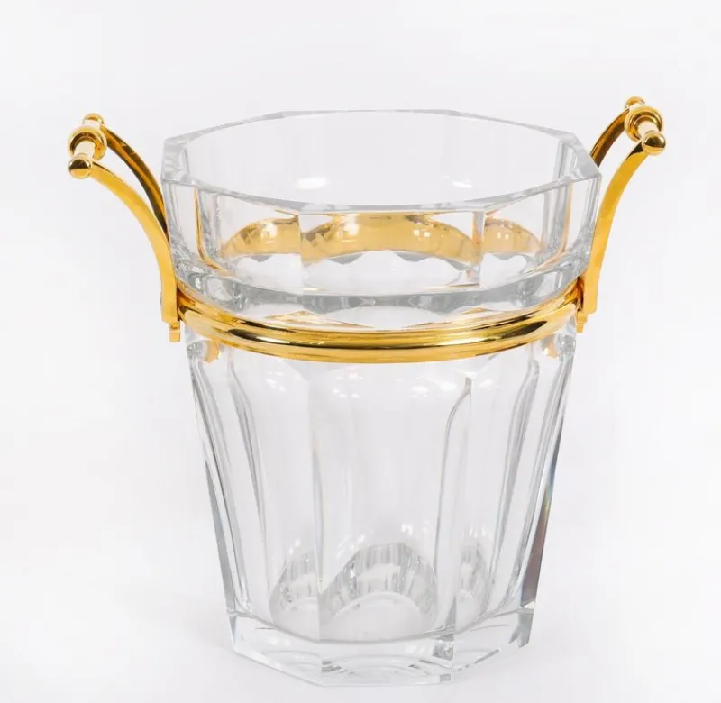 Pamono Vintage Harcourt Crystal Champagne Cooler, 1970s> Ice Buckets & Wine Coolers