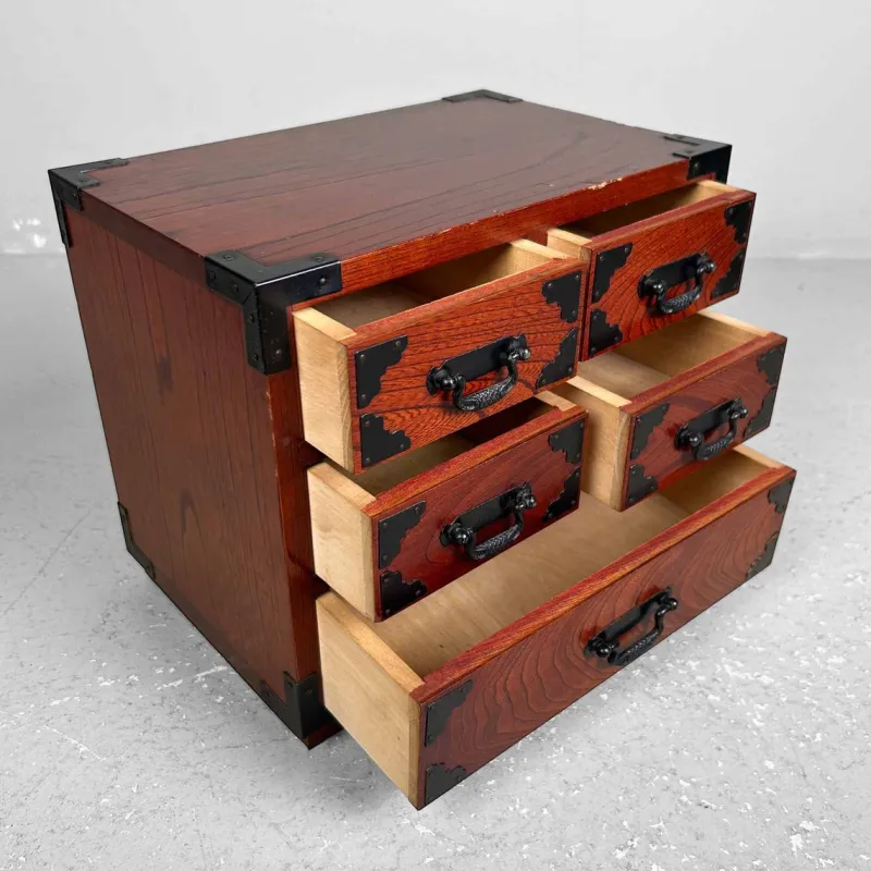 Pamono Vintage Haribako Chest, Japan, 1980s> Dressers, Commodes & Chests