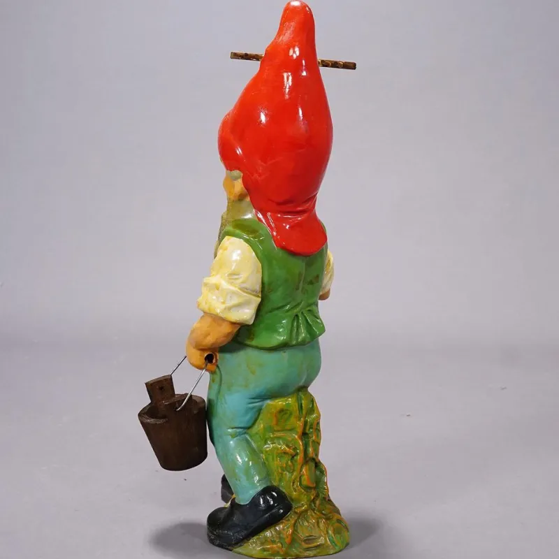 New Pamono Vintage Heissner Terracotta Garden Gnome, Germany, 1950s
