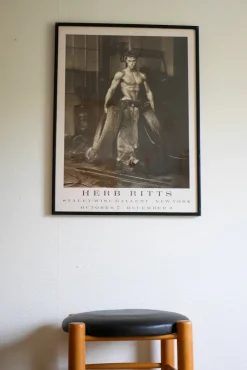 New Pamono Vintage Herb Ritts Poster, 1984