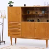 Pamono Vintage Highboard in Ash, 1960s> Sideboards & Buffets