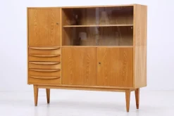 Pamono Vintage Highboard in Ash, 1960s><noscript><img width=