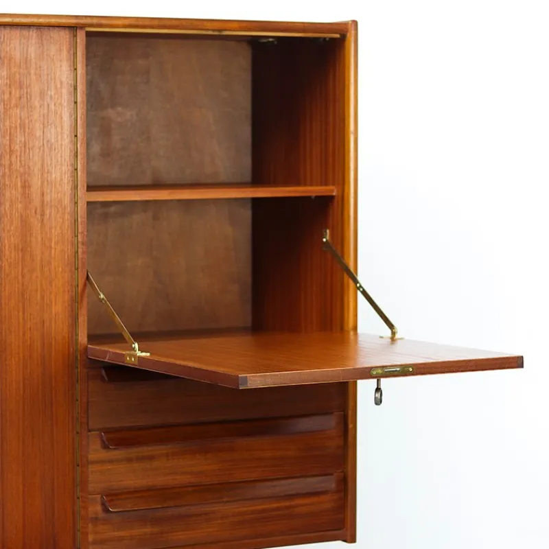 Hot Pamono Vintage Highboard in Teak, 1960s