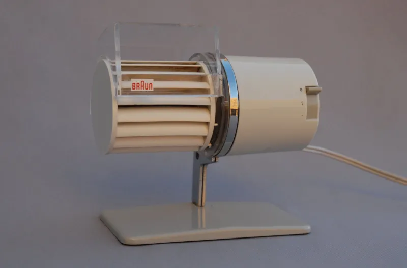Pamono Vintage HL1 Multiwind 125V Fan by Reinhold Weiss for Braun AG, 1970s> Electronics