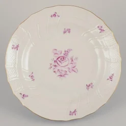 Best Pamono Vintage Hungarian Dinner Plates in Porcelain from Herend, Set of 6