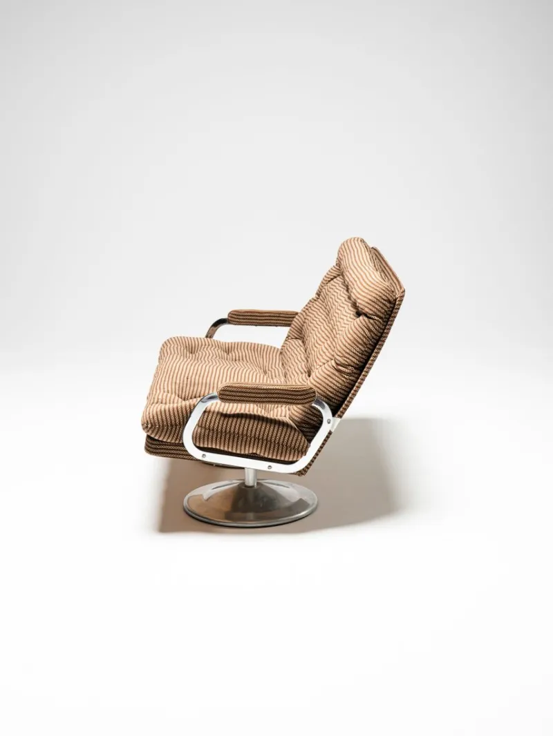 Pamono Vintage Hungarian Space Age Sofa and Chairs, 1950s, Set of 3> Living Room Sets