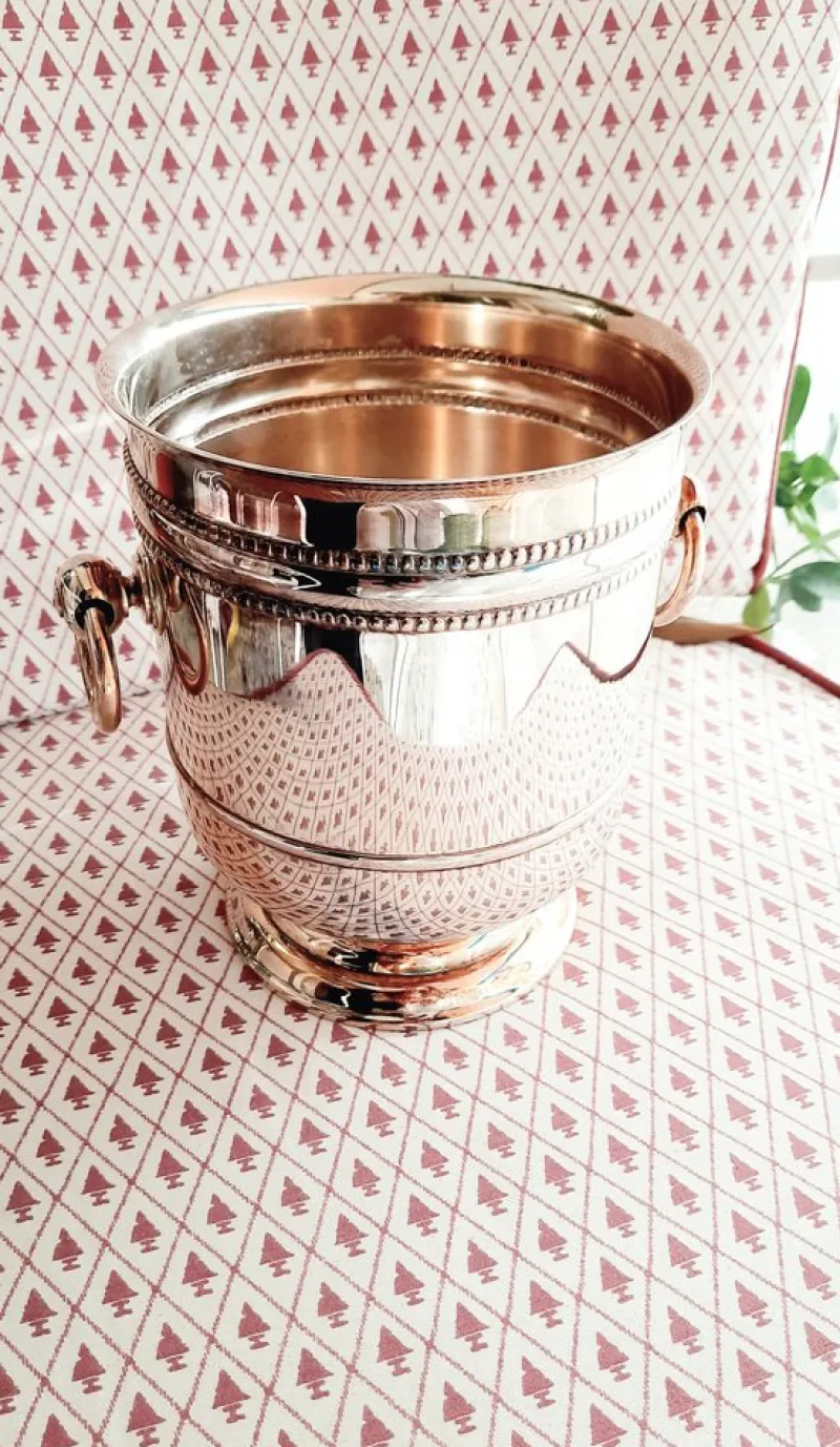 Pamono Vintage Ice Bucket from Christofle, 1980s> Ice Buckets & Wine Coolers