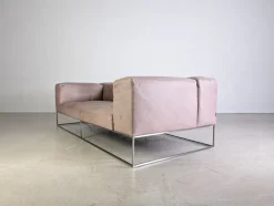 Best Pamono Vintage Ile Cube Sofa in Leather from Living Divani