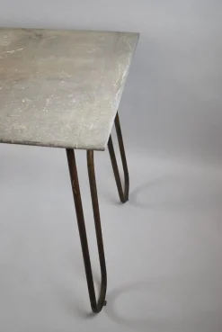 Pamono Vintage Indoor/Outdoor Florist Table, 1950s><noscript><img width=
