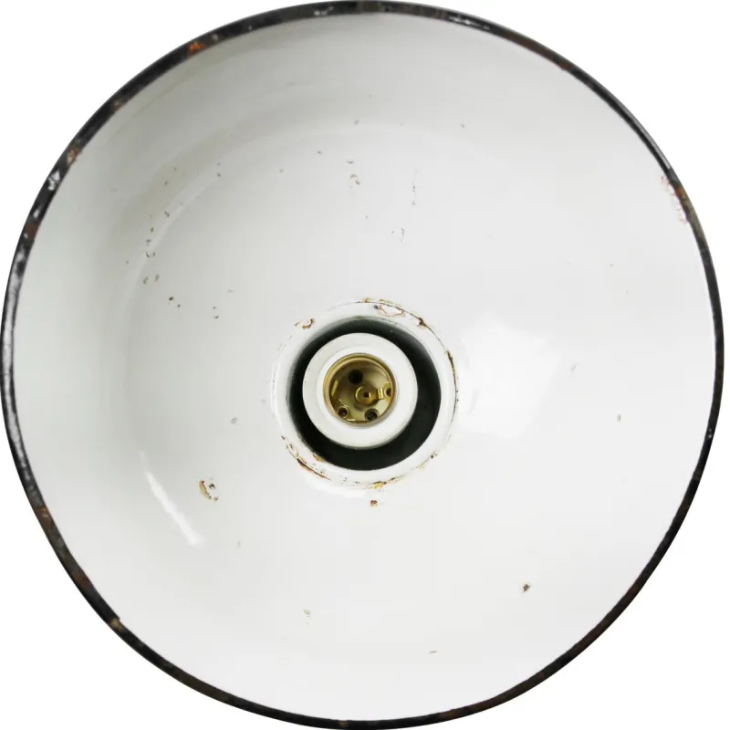 Discount Pamono Vintage Industrial Blue Enamel Factory Pendant Light