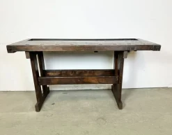 Clearance Pamono Vintage Industrial Carpenters Workbench, 1950s