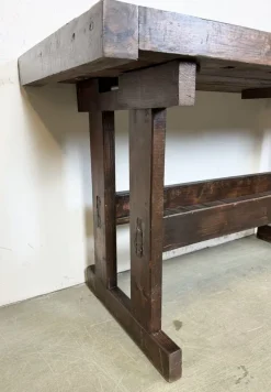 Clearance Pamono Vintage Industrial Carpenters Workbench, 1950s