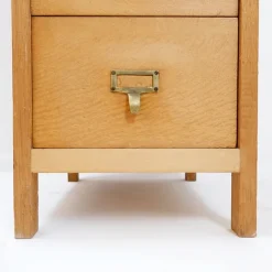 Pamono Vintage Industrial Five-Drawer Filing Cabinet><noscript><img width=