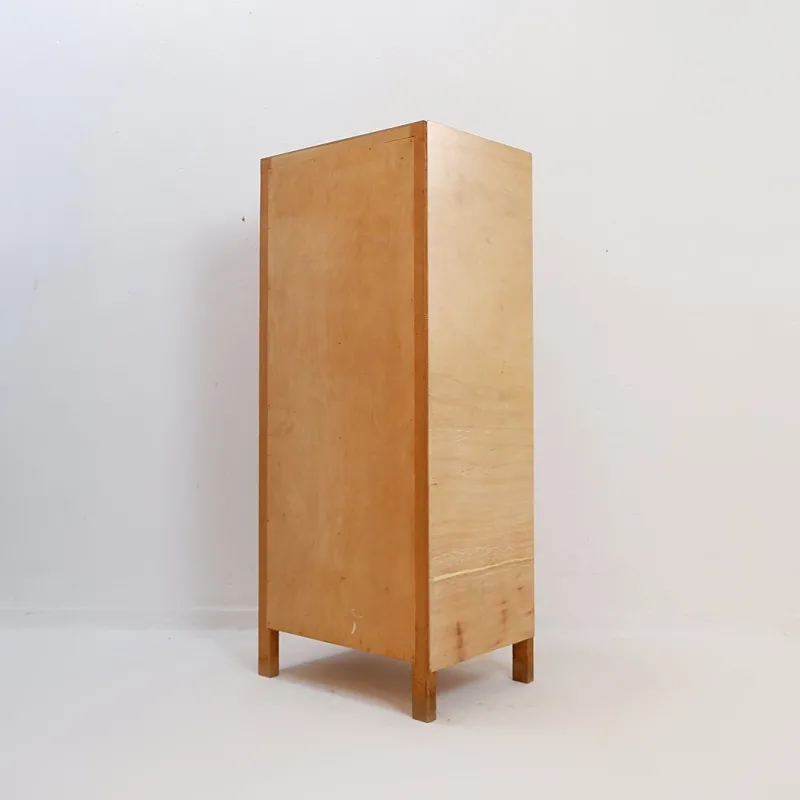 Pamono Vintage Industrial Five-Drawer Filing Cabinet> Dressers, Commodes & Chests