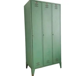 Pamono Vintage Industrial French Green Locker> Cabinets & Wardrobes