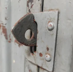 Pamono Vintage Industrial Metal 4-Door Locker><noscript><img width=