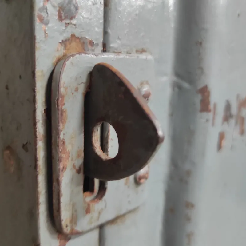 Pamono Vintage Industrial Metal 4-Door Locker> Cabinets & Wardrobes