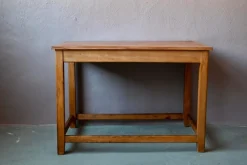 Hot Pamono Vintage Industrial Wooden Workshop Drapers Table
