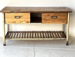 Outlet Pamono Vintage Industrial Workbench, 1960