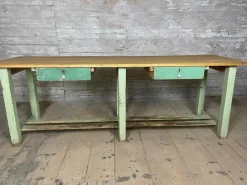 New Pamono Vintage Industrial Workbench