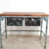 Pamono Vintage Industrial Worktable, 1950s> Worktables & Workbenches