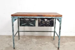 Pamono Vintage Industrial Worktable, 1950s> Worktables & Workbenches