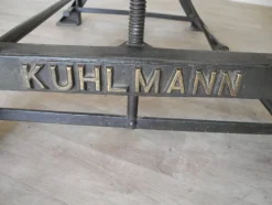 New Pamono Vintage Iron Architects Drawing Table, 1920s