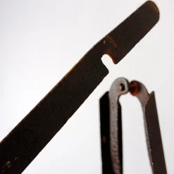 Pamono Vintage Iron Ladder with Chain Support><noscript><img width=