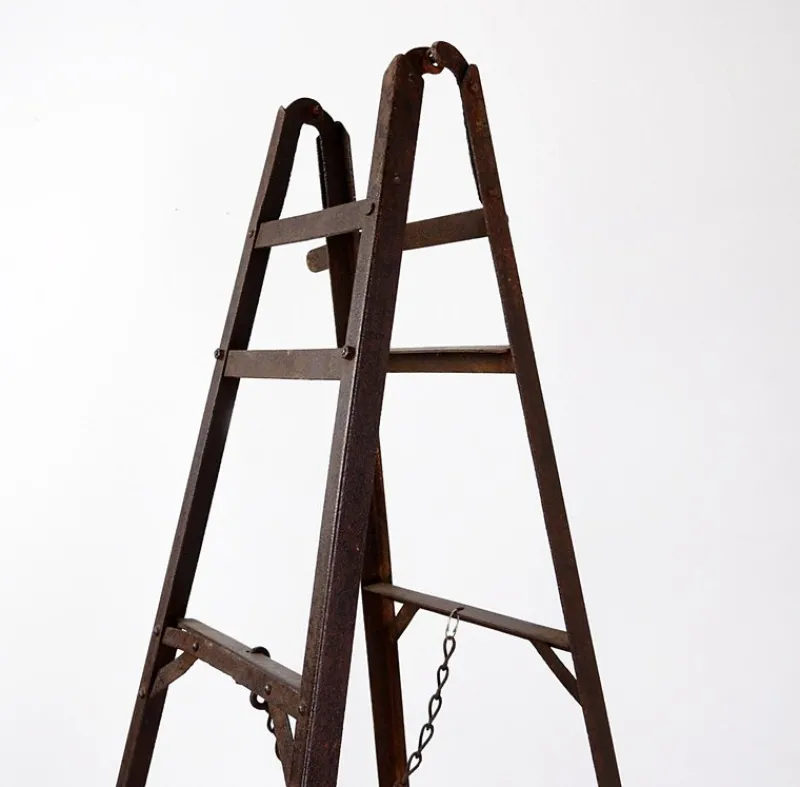 Pamono Vintage Iron Ladder with Chain Support> Architectural Elements