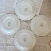 Pamono Vintage Italian Blue and White Porcelain Dinner Plates from Nueva Fontebasso, Set of 4> Dinner Plates & Bowls