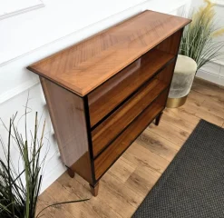 Discount Pamono Vintage Italian Bookcase in Walnut, 1960s