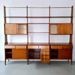 Pamono Vintage Italian Bookcase, 1950s> Shelves & Wall Units
