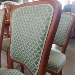 Pamono Vintage Italian Chairs from Selva, Set of 6><noscript><img width=