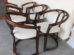 Pamono Vintage Italian Chairs, 1970s, Set of 6><noscript><img width=