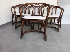 Pamono Vintage Italian Chairs, 1970s, Set of 6><noscript><img width=