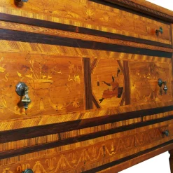 Pamono Vintage Italian Chest of Drawers from Meroni & Fossati, 1890s><noscript><img width=