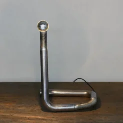 Pamono Vintage Italian Chrome Table Lamp, 1970s><noscript><img width=