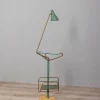 Outlet Pamono Vintage Italian Coffee Table with Lamp and Magazine Rack