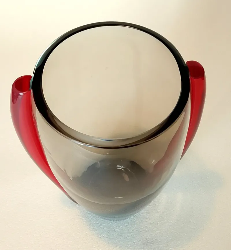 Outlet Pamono Vintage Italian Futuristic Vase by Giuliano Tosi, 1970s