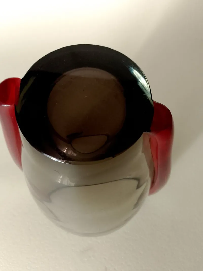 Outlet Pamono Vintage Italian Futuristic Vase by Giuliano Tosi, 1970s