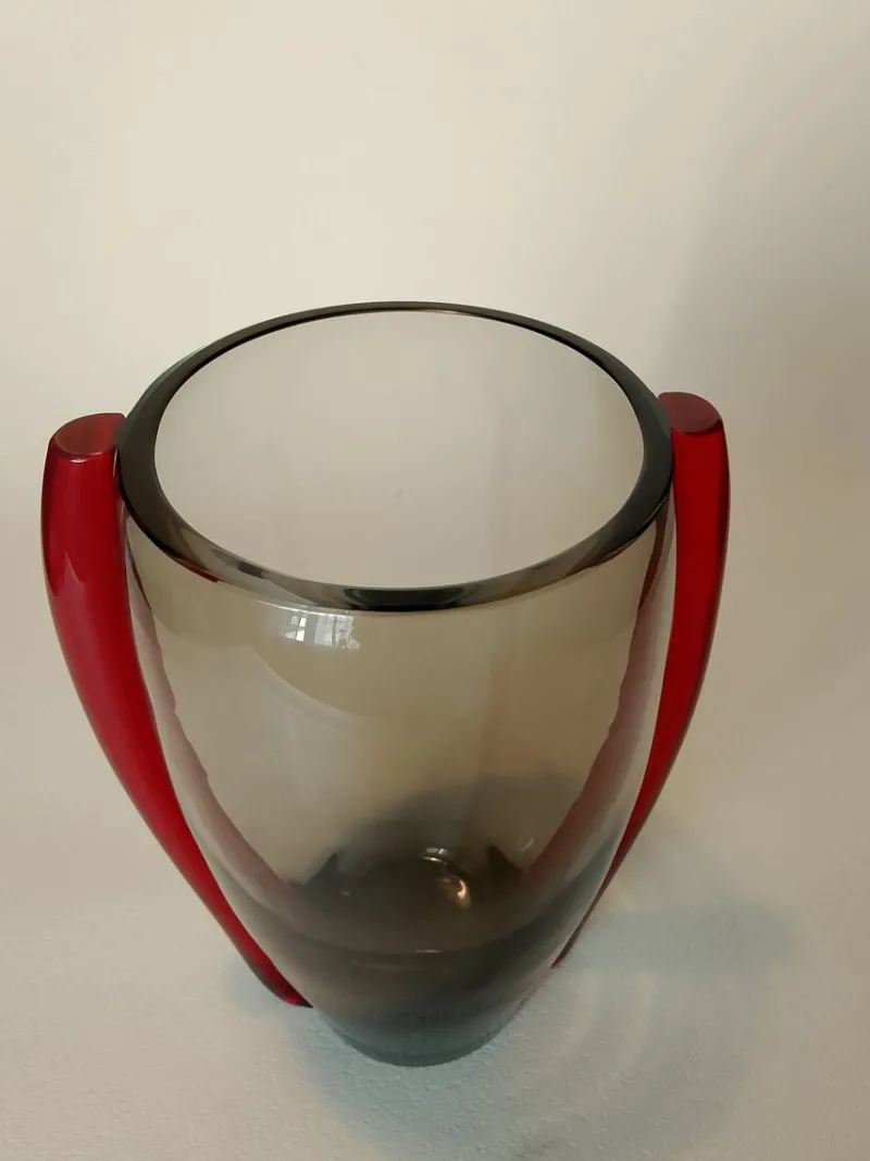 Outlet Pamono Vintage Italian Futuristic Vase by Giuliano Tosi, 1970s