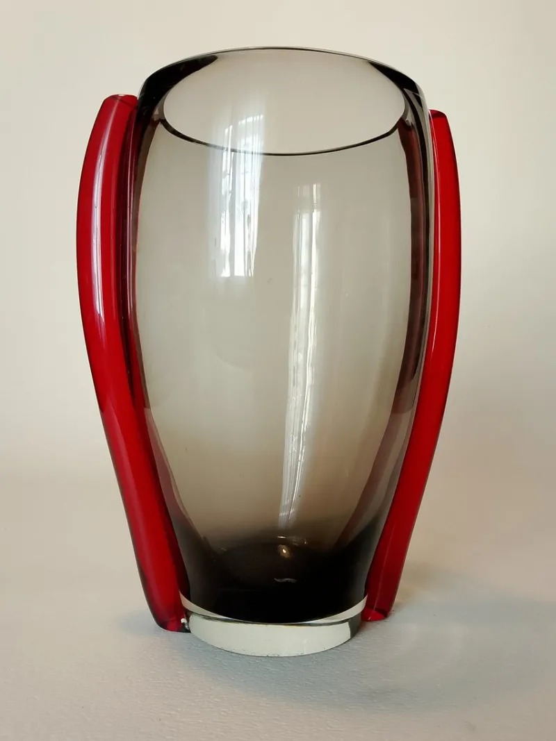 Outlet Pamono Vintage Italian Futuristic Vase by Giuliano Tosi, 1970s