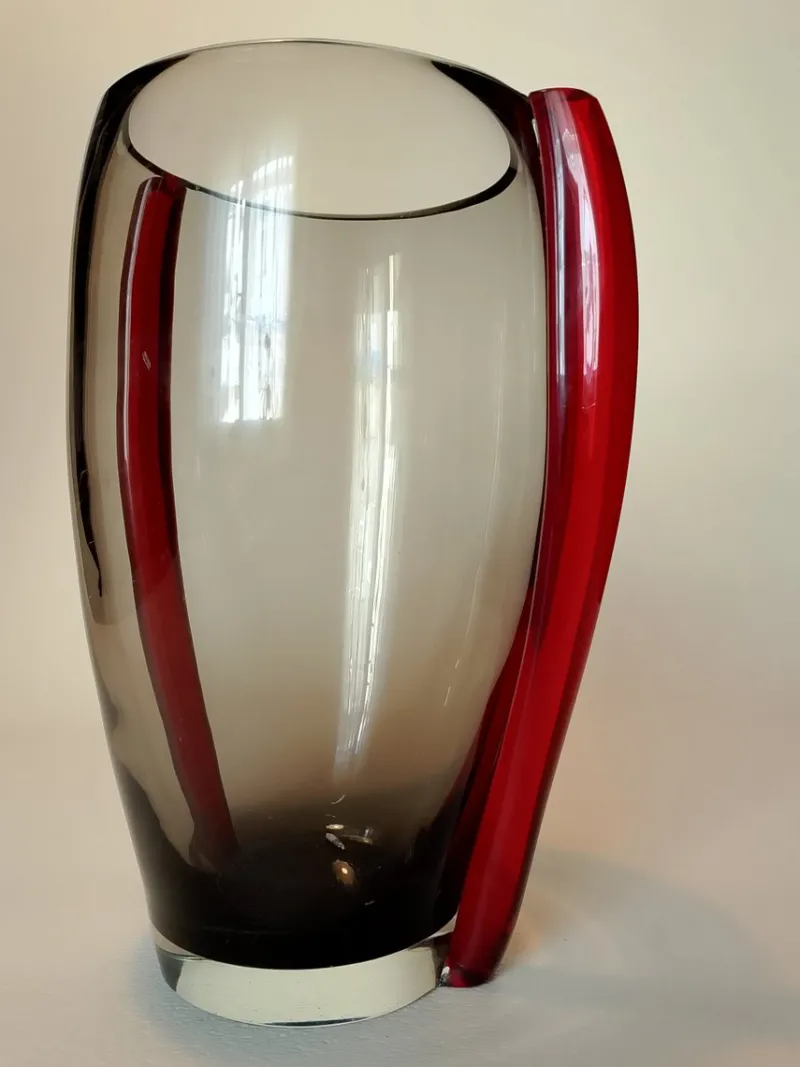 Outlet Pamono Vintage Italian Futuristic Vase by Giuliano Tosi, 1970s