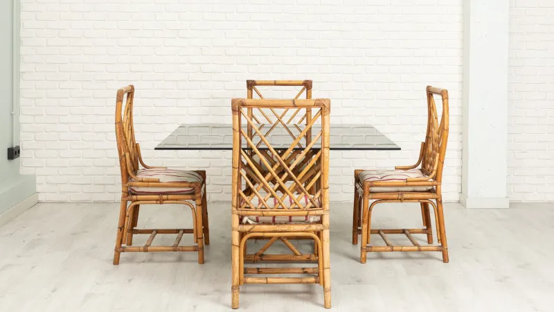 Pamono Vintage Italian Garden Dining Set from Vivai Del Sud, 1970s, Set of 5> Garden Seating
