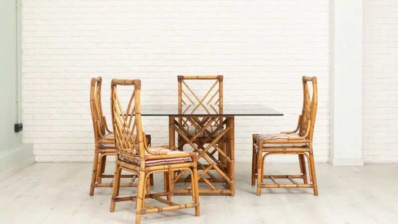 Pamono Vintage Italian Garden Dining Set from Vivai Del Sud, 1970s, Set of 5> Garden Seating