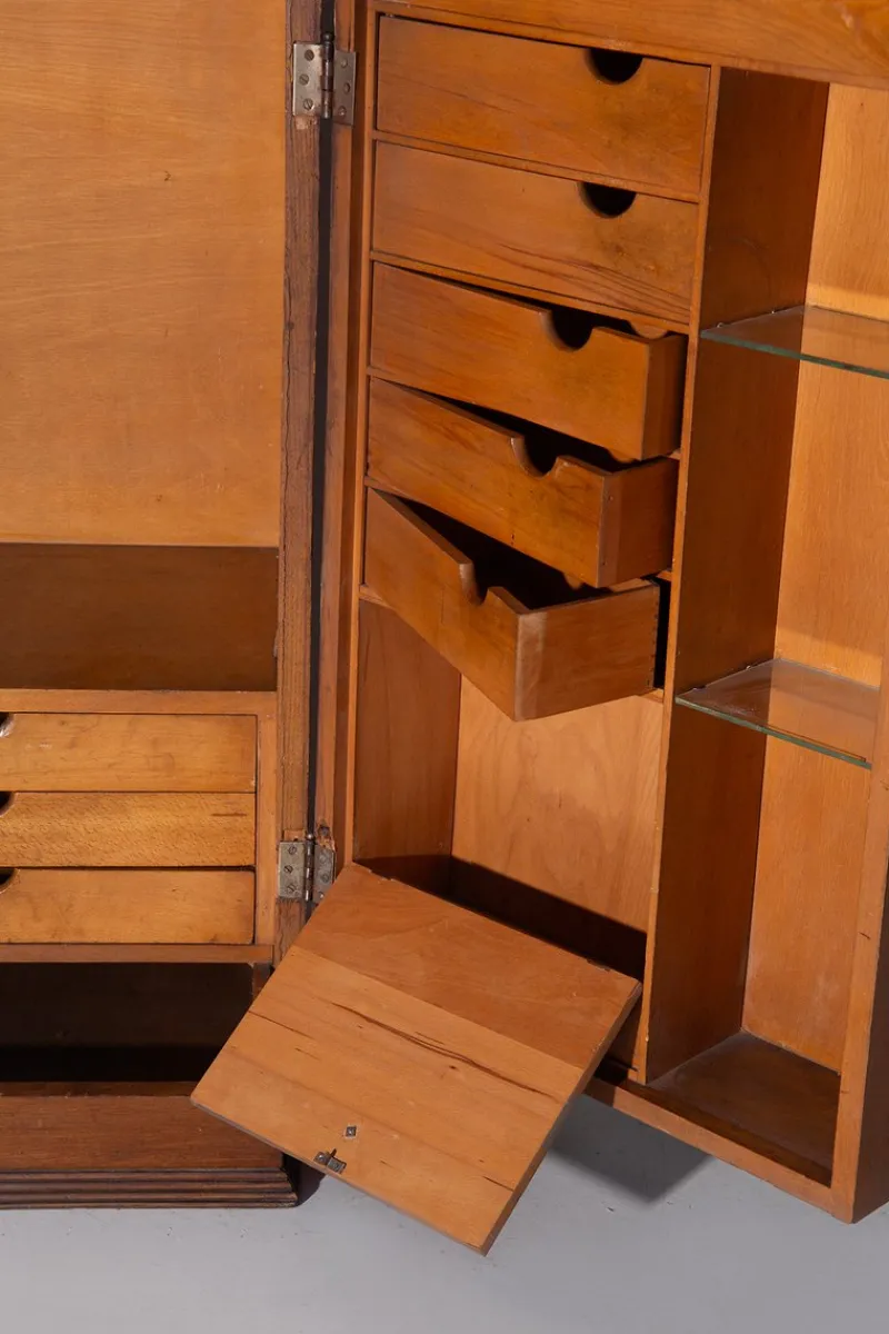 Pamono Vintage Italian Gentlemans Wardrobe, 1950s> Cabinets & Wardrobes