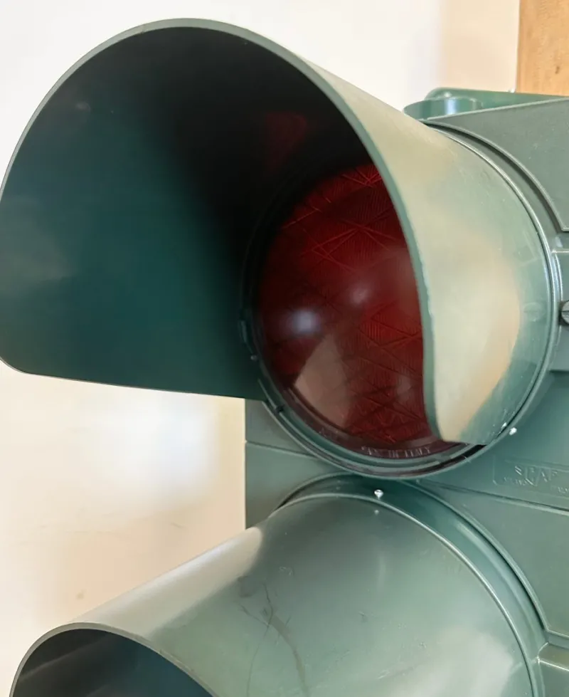 Pamono Vintage Italian Green Traffic Lights, 1980s> Garden Lighting