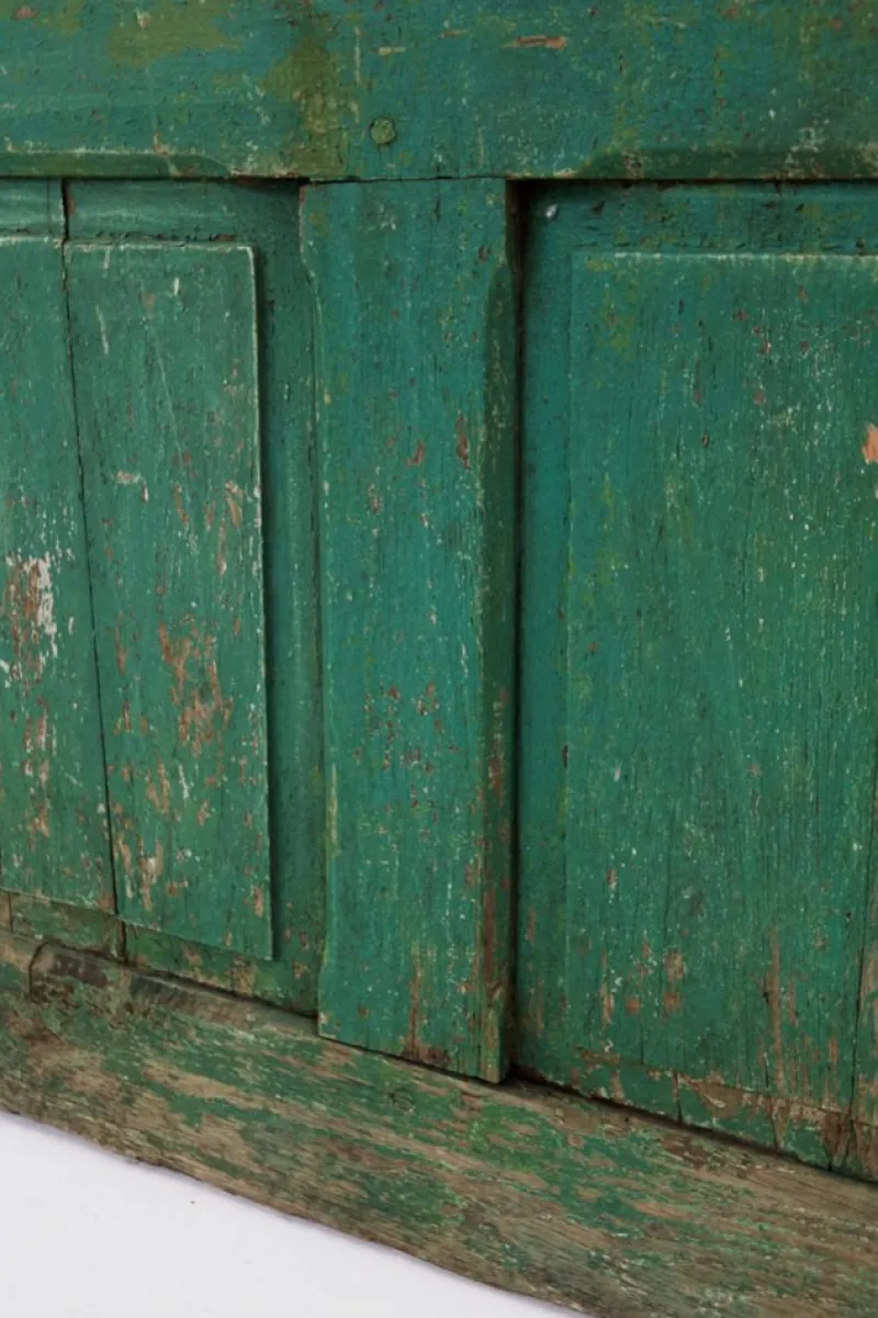 Clearance Pamono Vintage Italian Green Wooden Door, Capri, 1960s